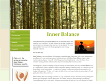 Tablet Screenshot of innerbalancenow.com